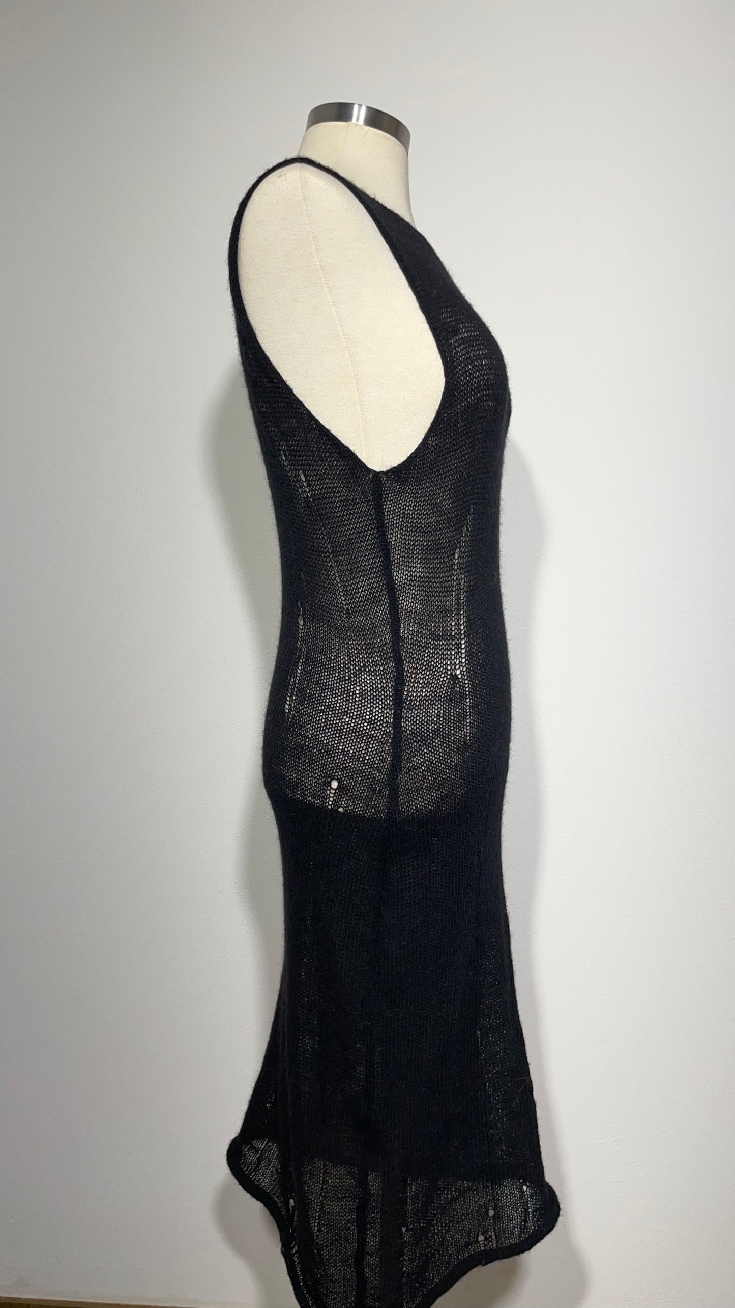 Disdressed Black Dress