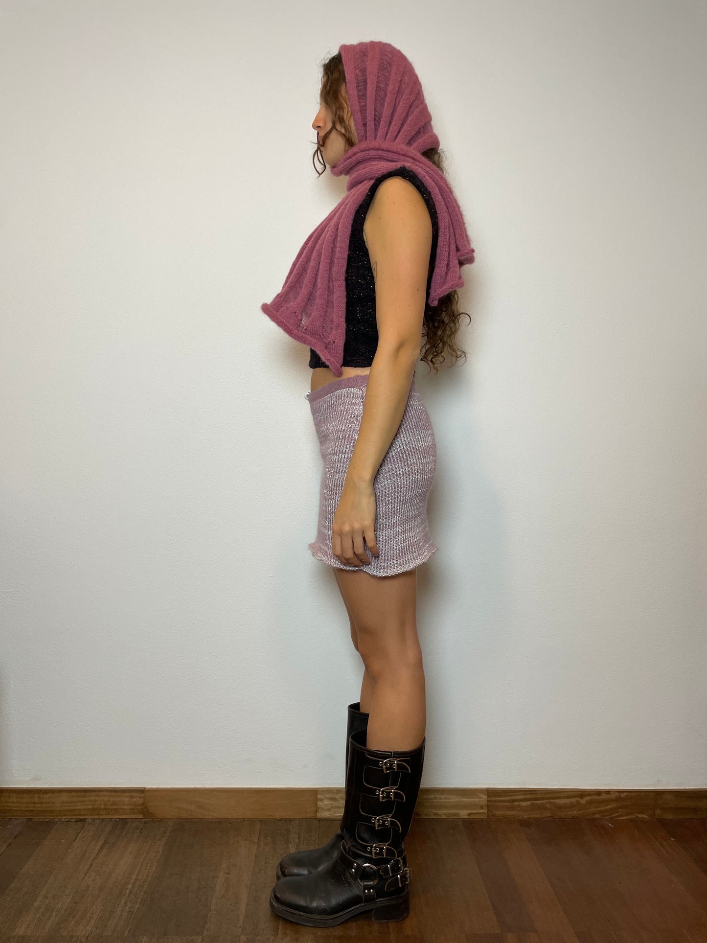 Pink Scarf